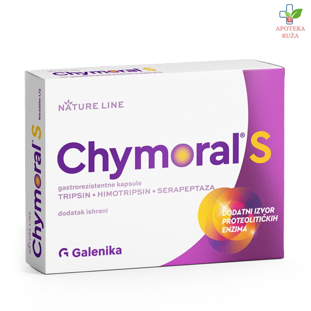 Chymoral S protiv otoka i bola 10 kapsula