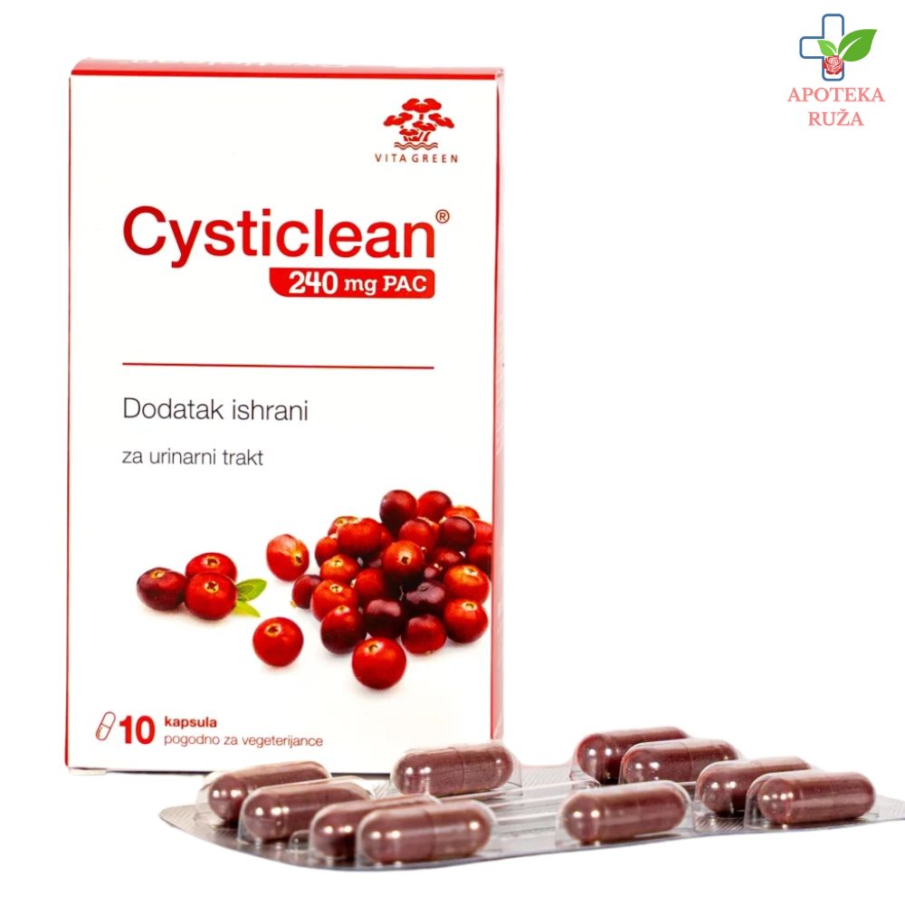 Cysticlean protiv urinarnih infekcija 10 kapsula