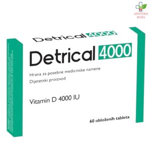 Detrical 4000 - Vitamin D3 4000 IU 60 tableta