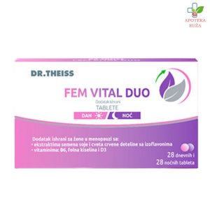 Dr Theiss Fem Vital Duo 28 dnevnih tableta + 28 noćnih tableta