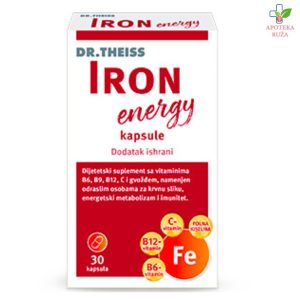 Dr Theiss Iron Energy - gvožđe 30 kapsula