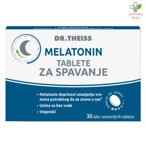 Dr Theiss Melatonin za brže uspavljivanje i kvalitetniji san 30 tableta