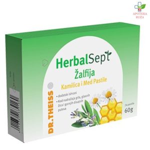 Dr Theiss žalfija, med i kamilica 24 pastile