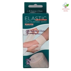 Elastični gumeni zavoj 10cmx5m Niva