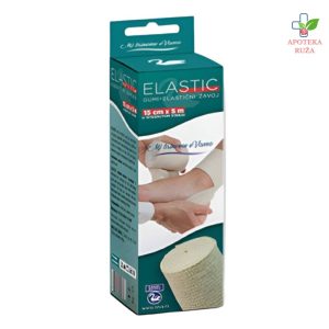 Elastični gumeni zavoj 12cmx5m Niva