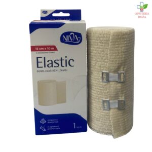 Elastični gumeni zavoj 15cmx10m Niva
