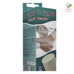 Elastični gumeni zavoj 15cmx5m Niva