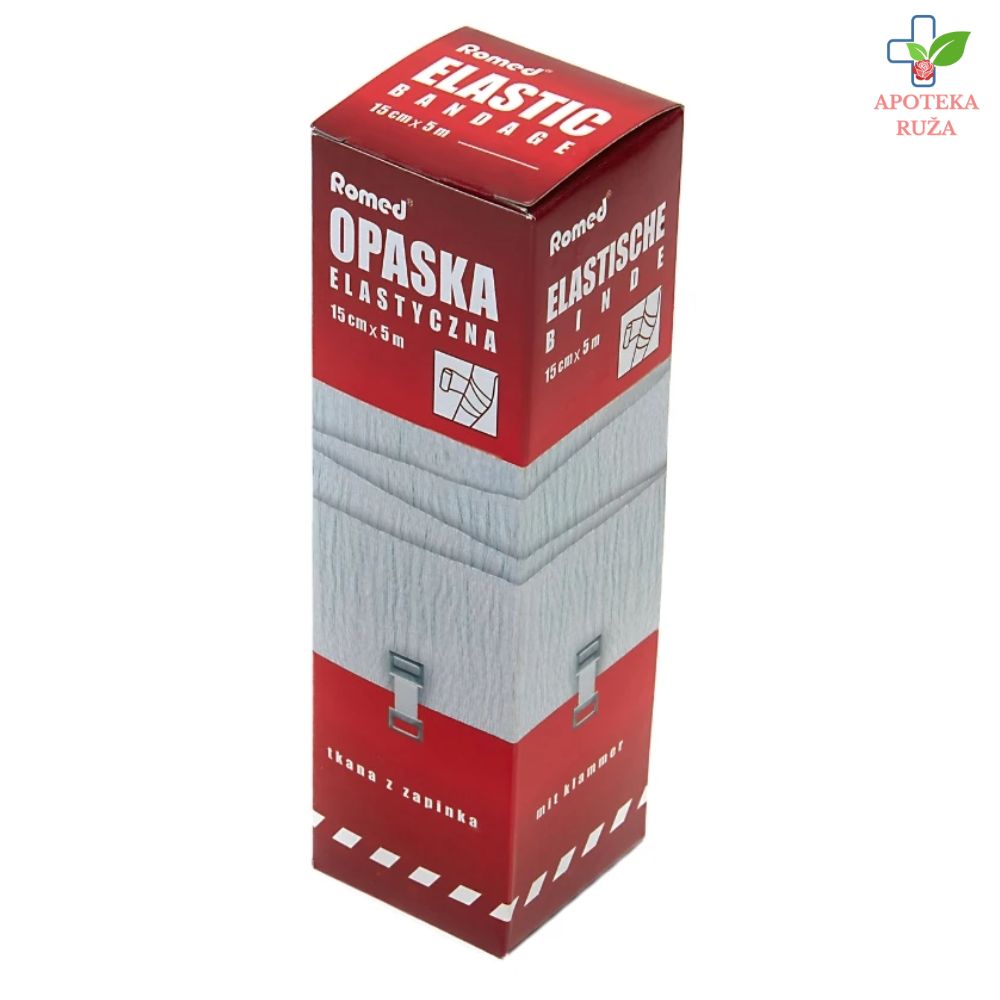 Elastični zavoj 15cm x 5m Romed 1 komad