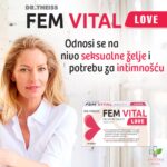 Fem Vital Love za povećanje seksualne želje kod žena 30 tableta