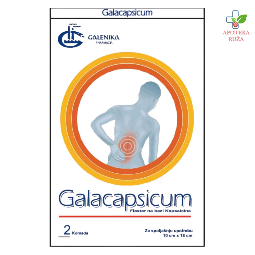 Galacapsicum – Antireumatski flasteri 2 komada