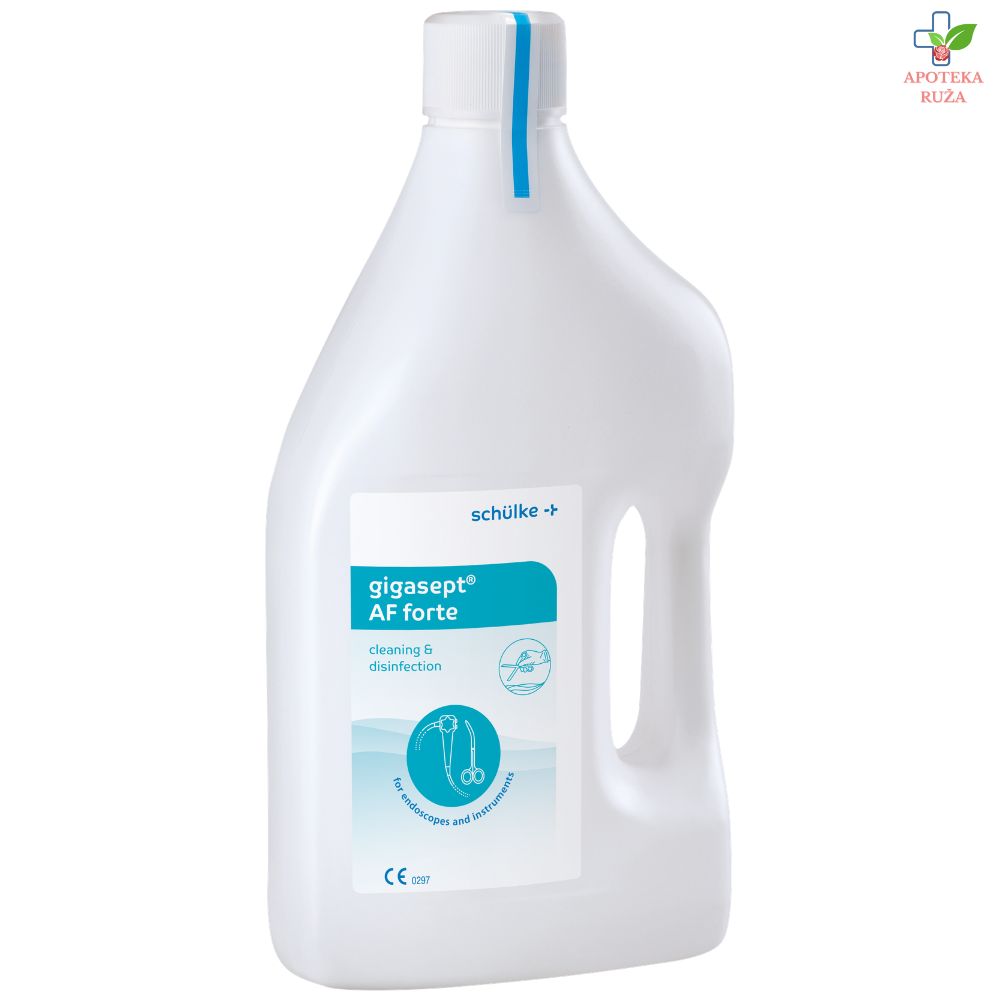 Gigasept AF Forte za čišćenje i dezinfekciju krutih i fleksibilnih endoskopa kao i hirurških instrumenata 2L