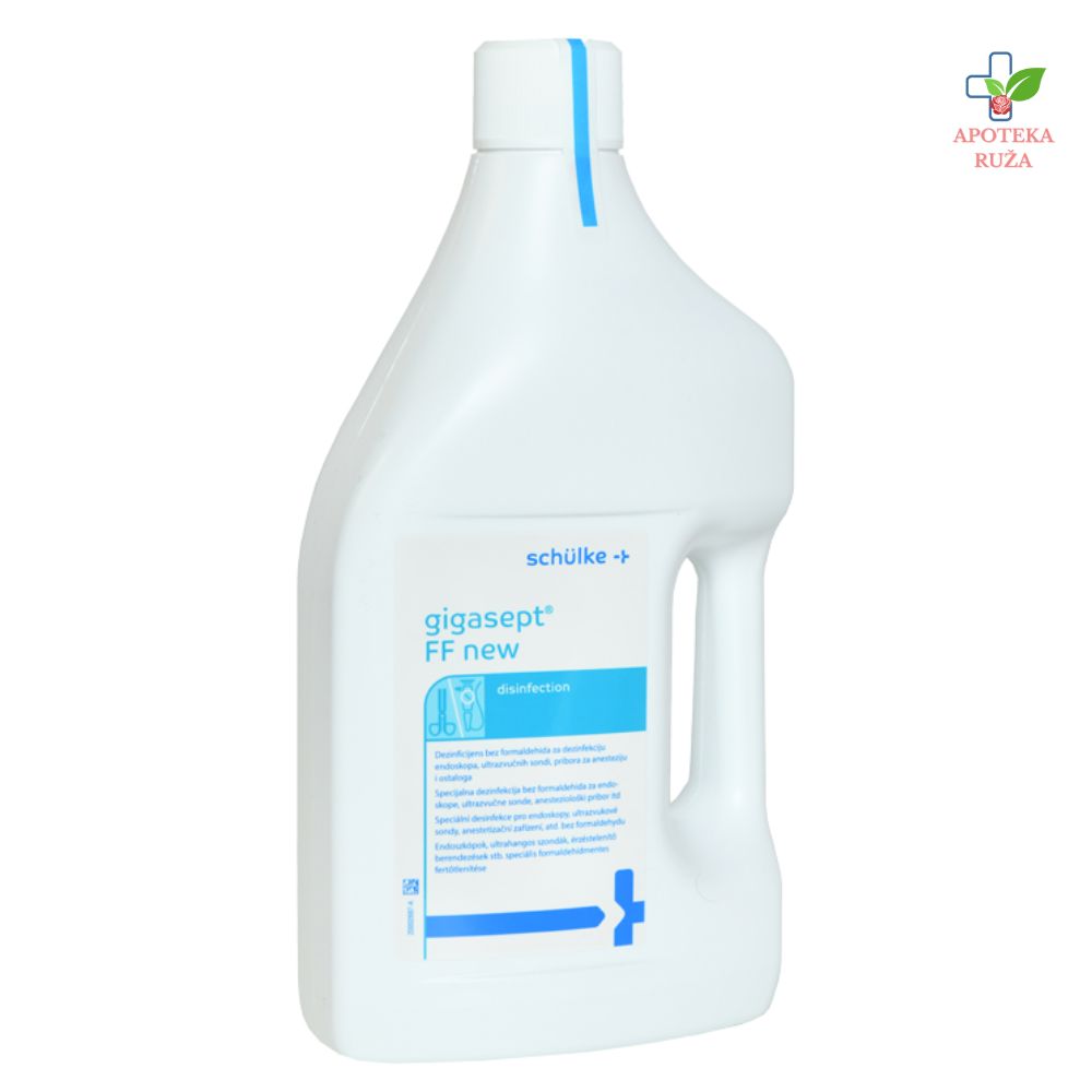 Gigasept FF za ručnu preradu hirurških i osetljivih medicinskih instrumenata 2L