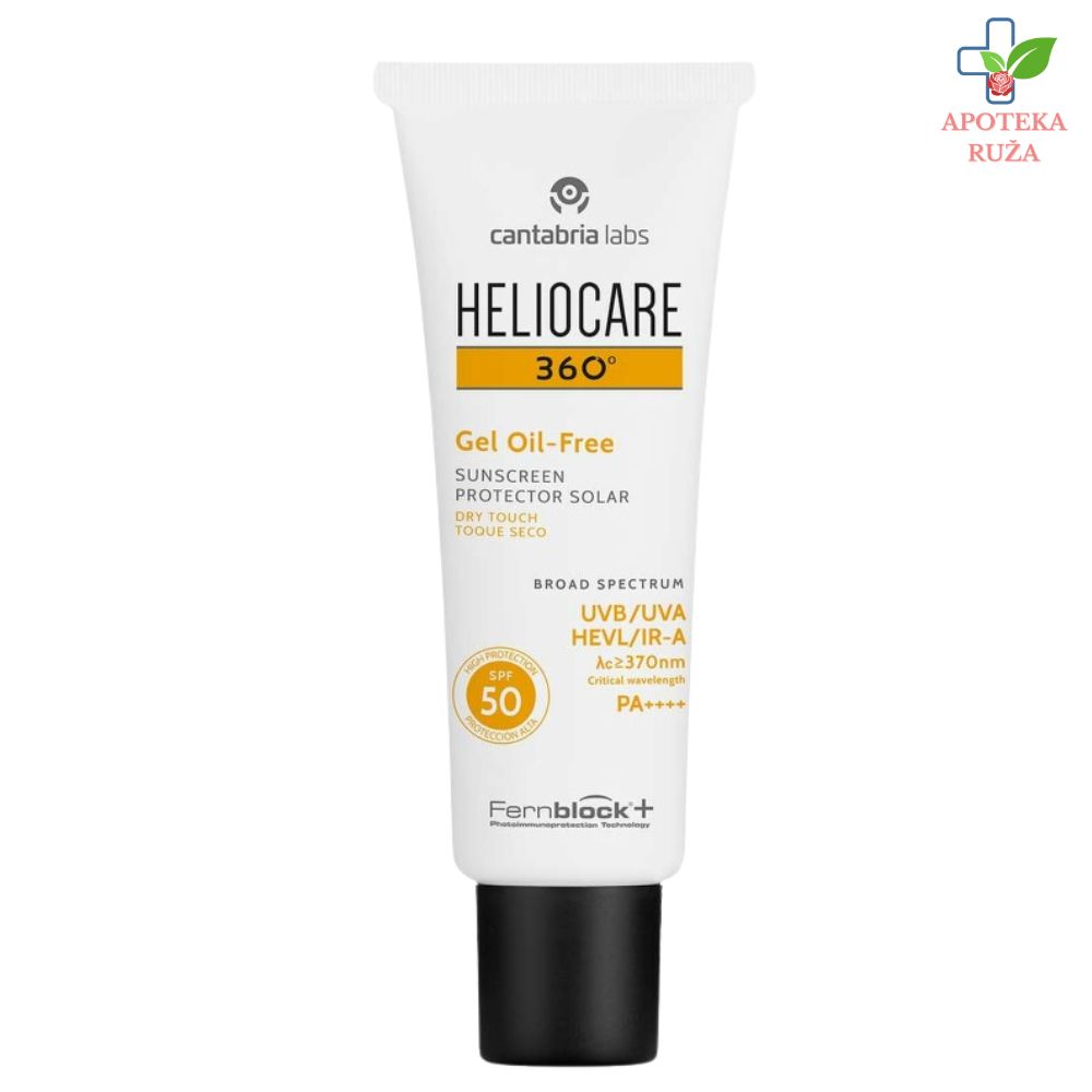 Heliocare 360º gel Oil Free SPF 50+ 50ml