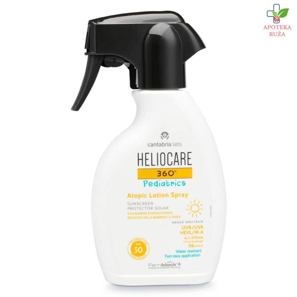 Heliocare 360° Pediatrics Atopic Lotion Spray sunscreen 250ml