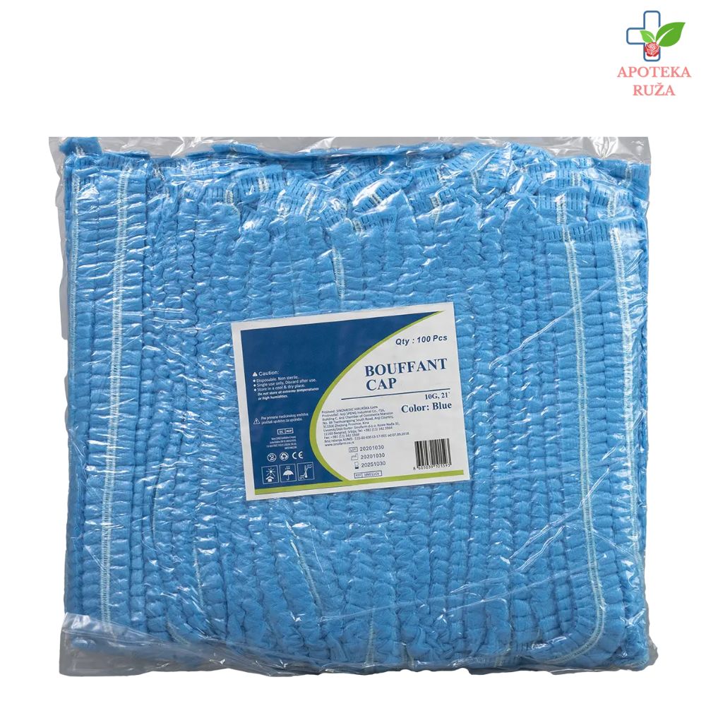 Hiruška kapa od flisa 100 komada Sinomedic