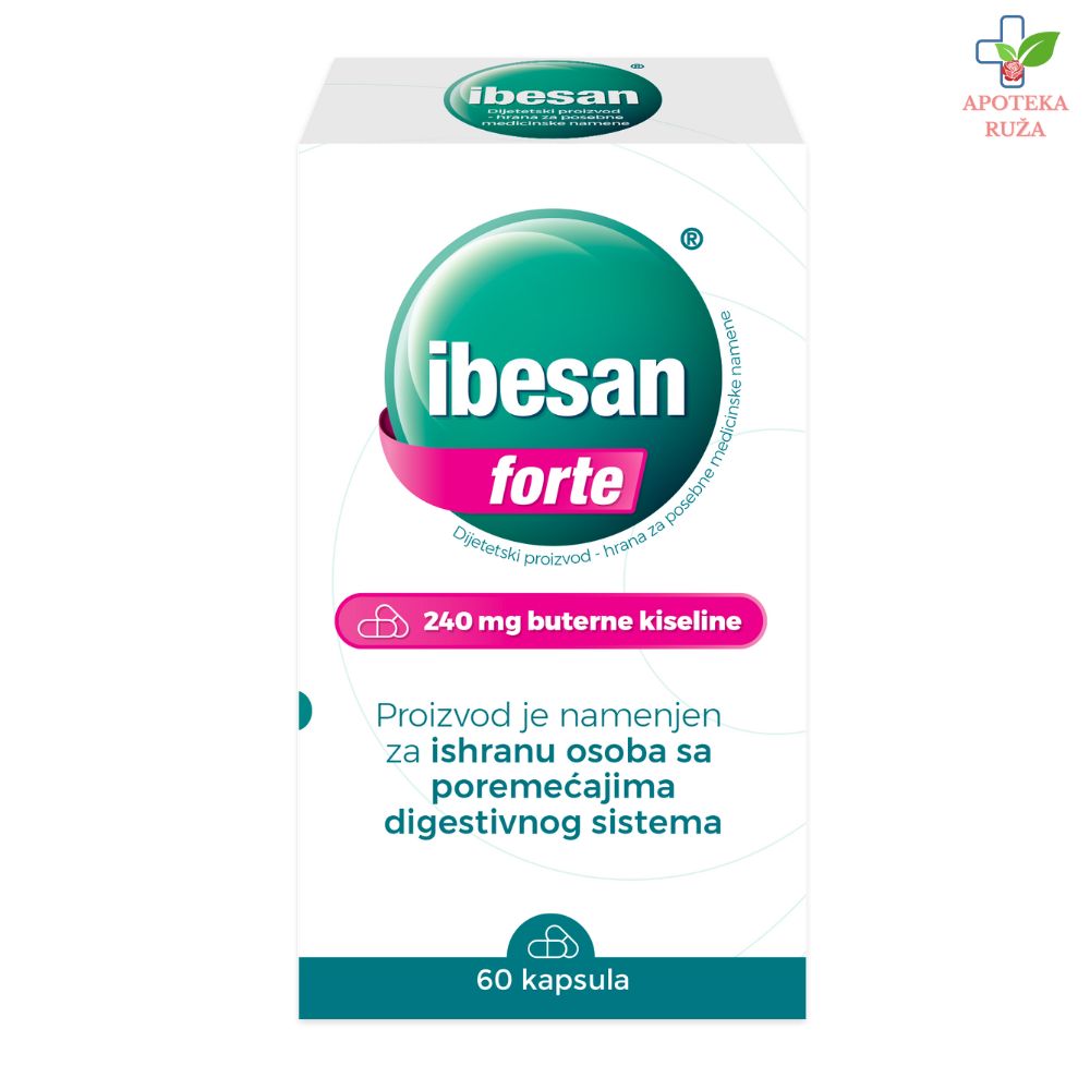 Ibesan Forte za nervozna creva 60 kapsula