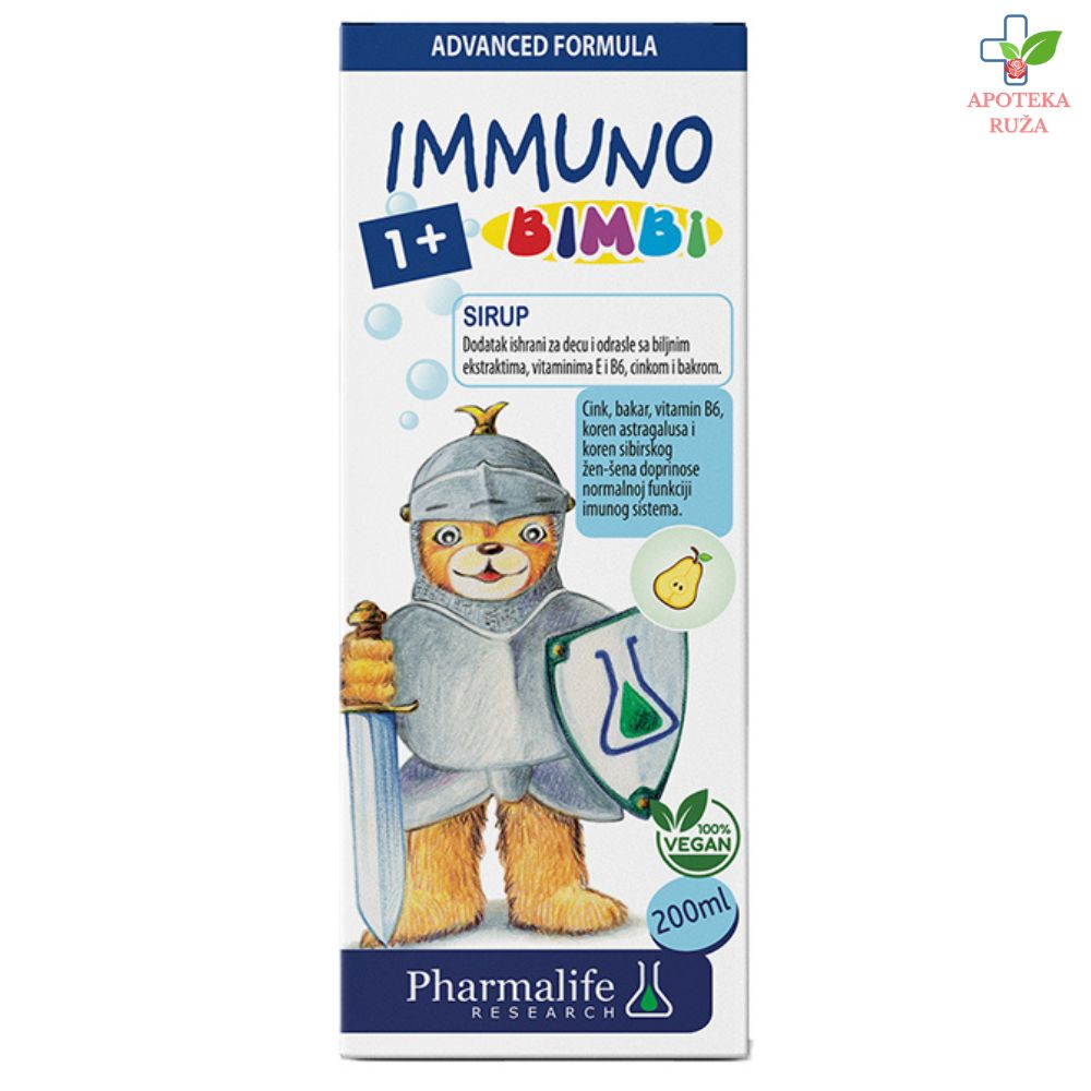 Immuno Bimbi sirup 1+ 200ml