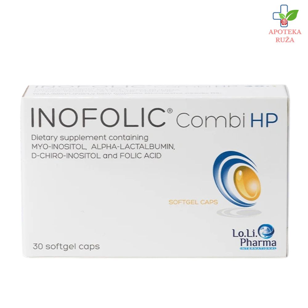Inofolic Compi HP protiv insulinske rezistencije i policističnih jajnika 30 kapsula