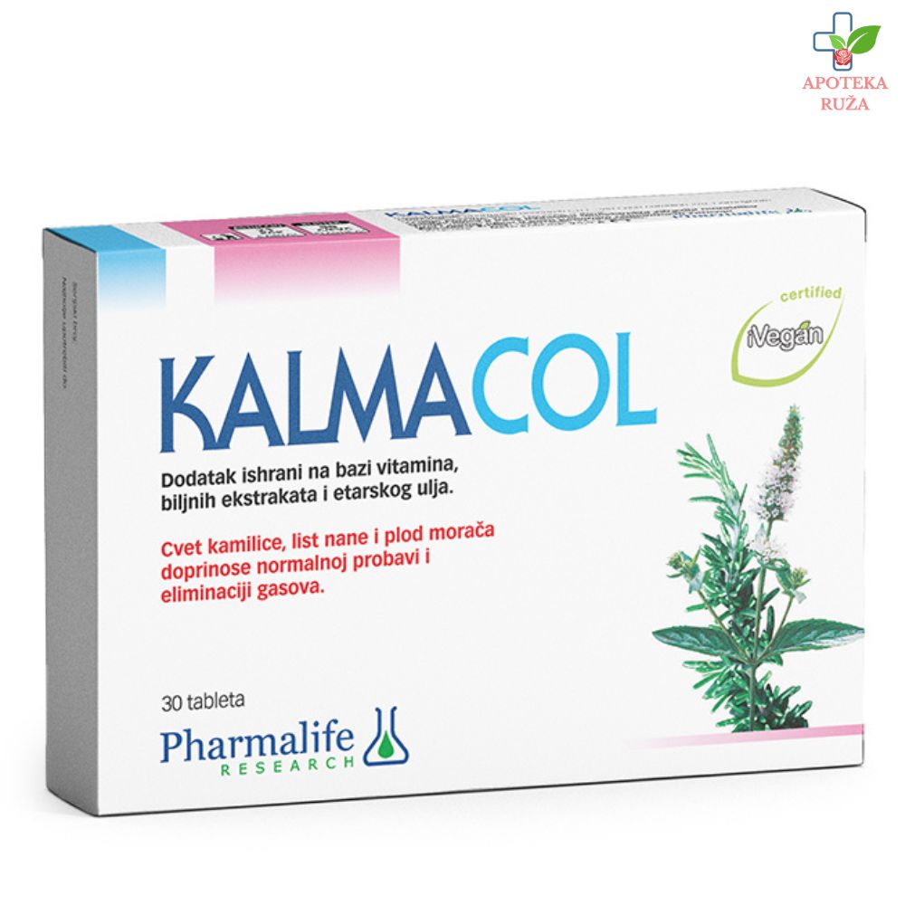 Kalmacol protiv gasova i nadutosti 30 tableta