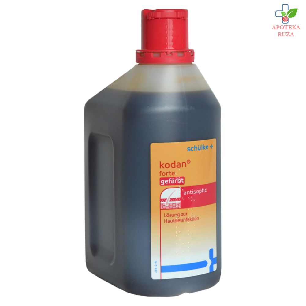 Kodan Forte obojeni za rane, kožu i sluzokožu 1L