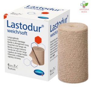 Lastodur Soft elastični zavoj 6cm x 7m 1 komad