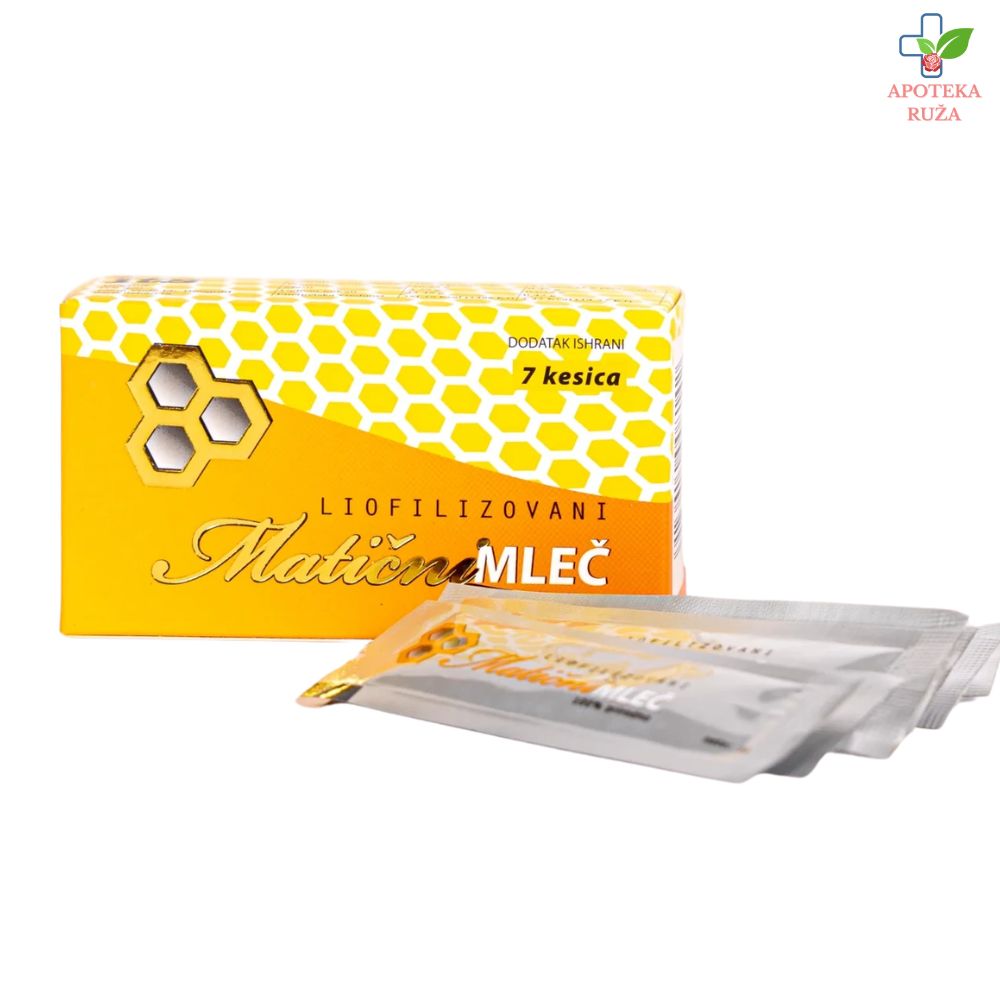 Liofilizovani matični mleč za jačanje imuniteta 7 direkt kesica
