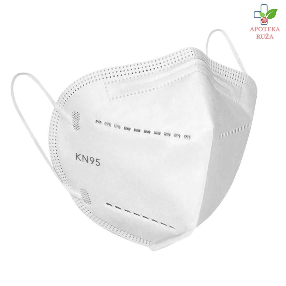 Maska KN95 bela Galenika 1 komad