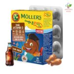 Mollers Omega 3 36 gumenih ribica sa ukusom koka kole