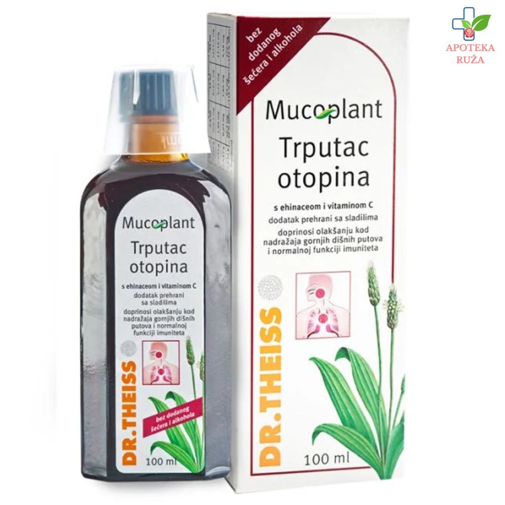 Mucoplant Trputac sirup protiv kašlja i sekreta 100ml