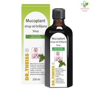 Mucoplant sirup od bršljana protiv zrelog (produktivnog) kašlja i za razređivanje sekreta 250ml