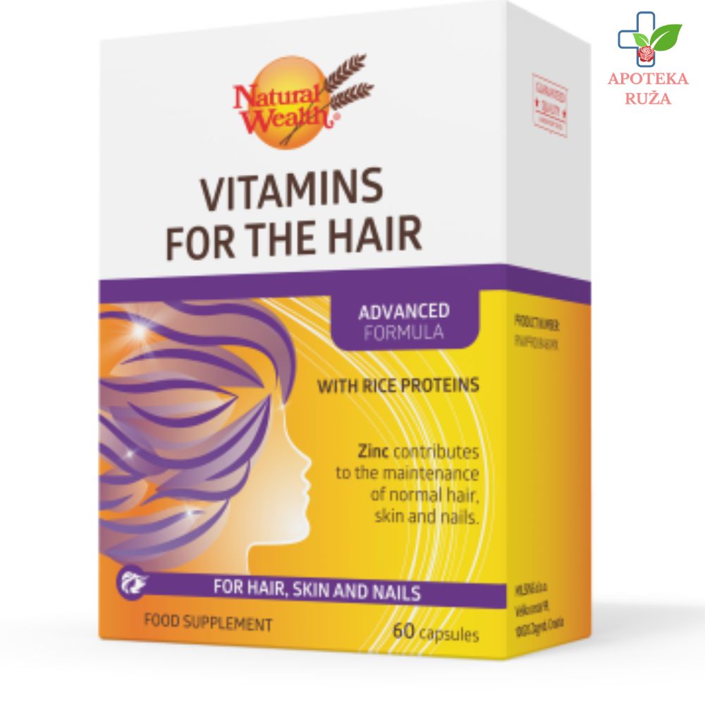Natural Wealth Vitamini za kosu 60 kapsula