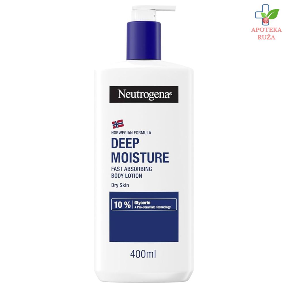 Neutrogena Deep Moisture Hipoalergeni losion za telo 400ml