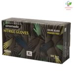 Nitrilne rukavice CRNE veličina XL 100 komada