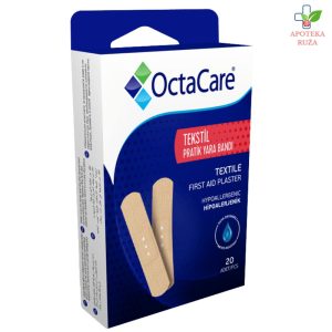 Octacare Standard tekstilni flasteri 19mmx72mm 10 komada