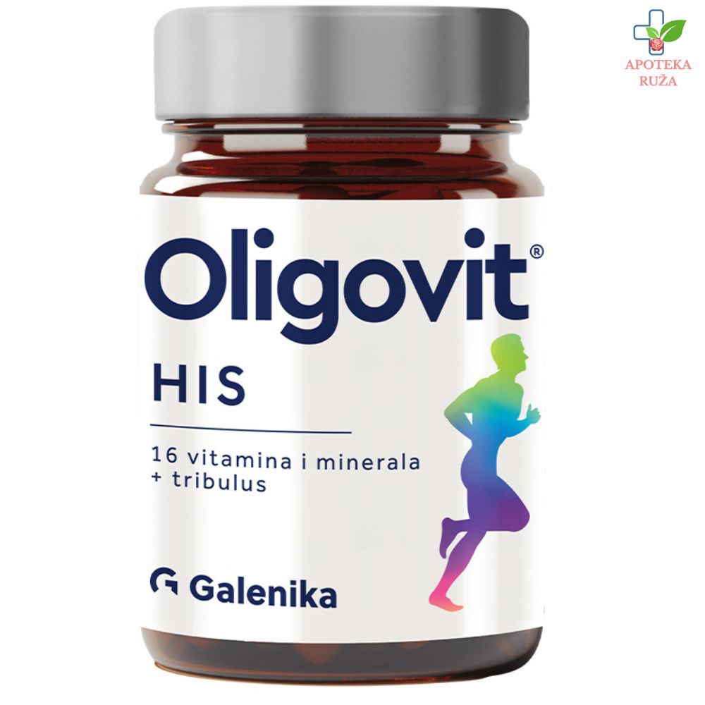 Oligovit HIS za jačanje imuniteta namenjen muškarcima 30 kapsula