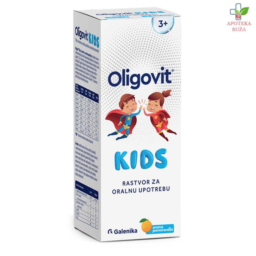 Oligovit Kids vitaminski sirup za decu 100ml