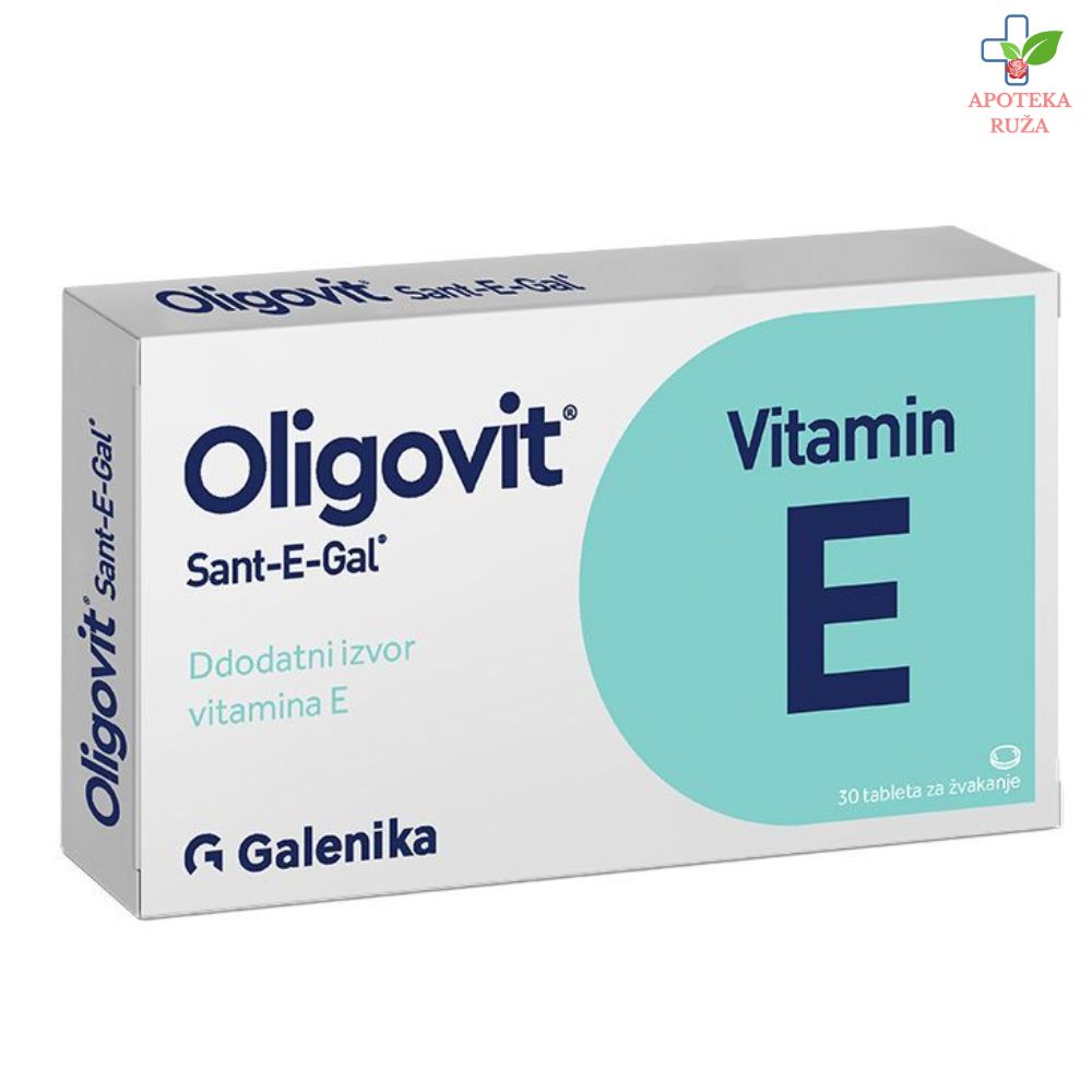 Oligovit Sant-E-Gal 30 tableta za žvakanje