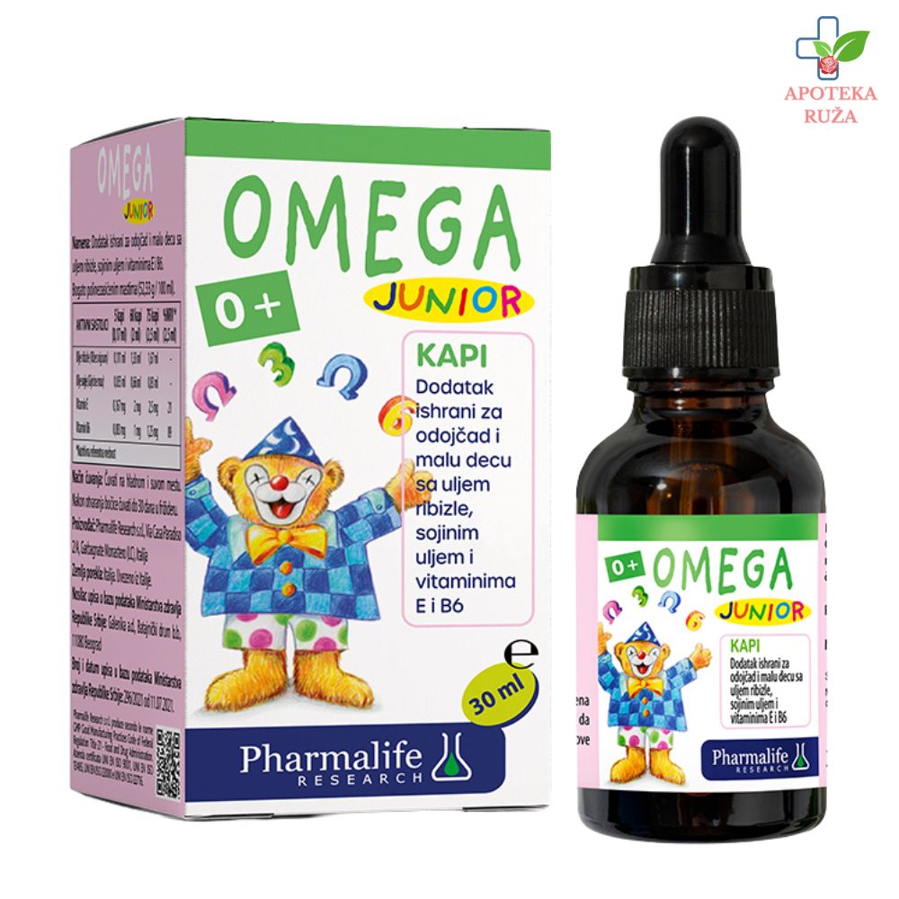 Omega Junior kapi za uzrast 0+ 30ml