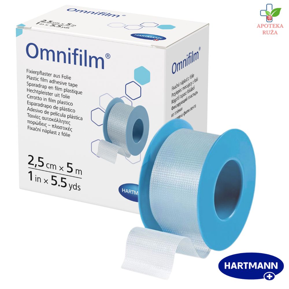Omnifilm – providni flaster 2,5cm x 5m