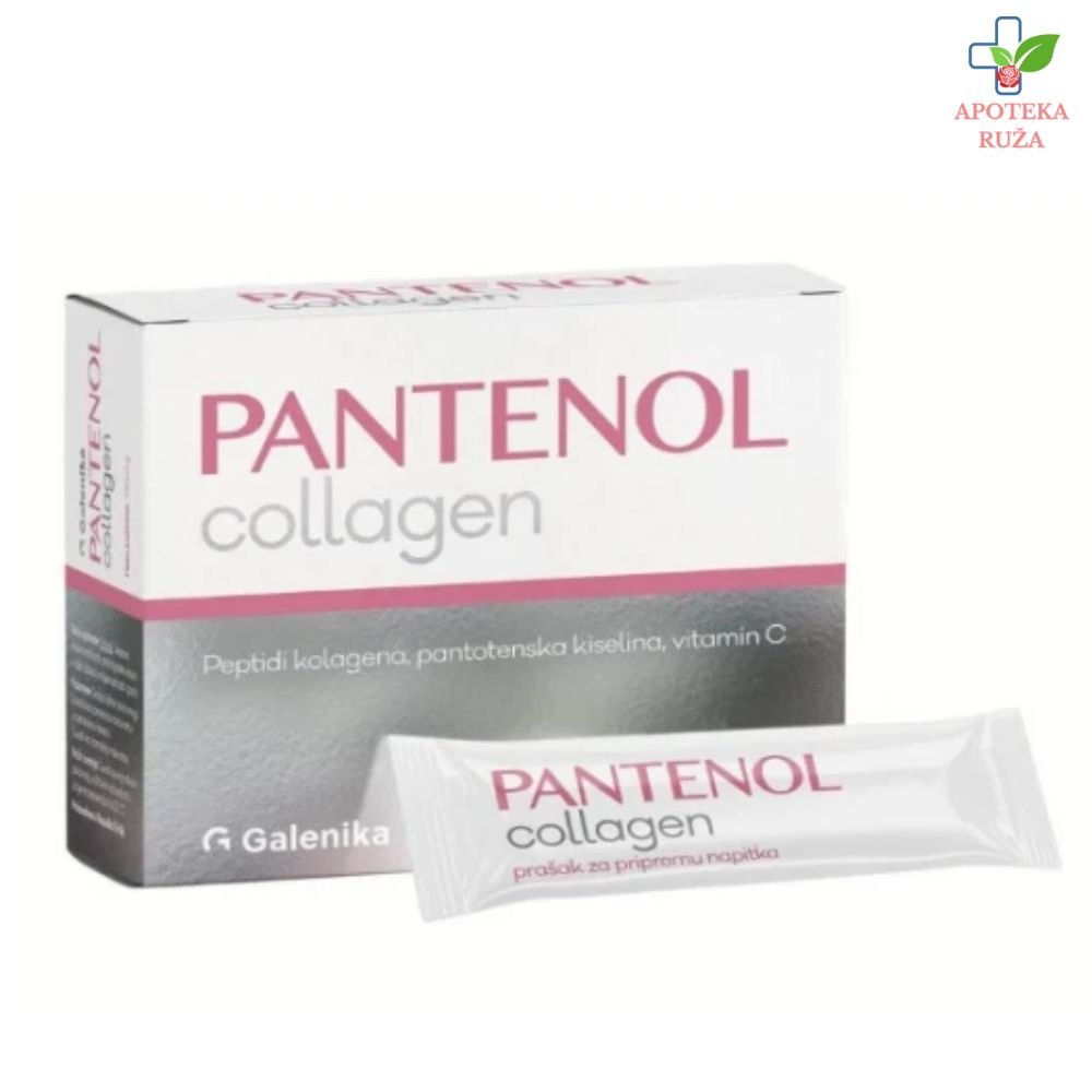 Pantenol Collagen za kožu, kosu i nokte 20 kesica