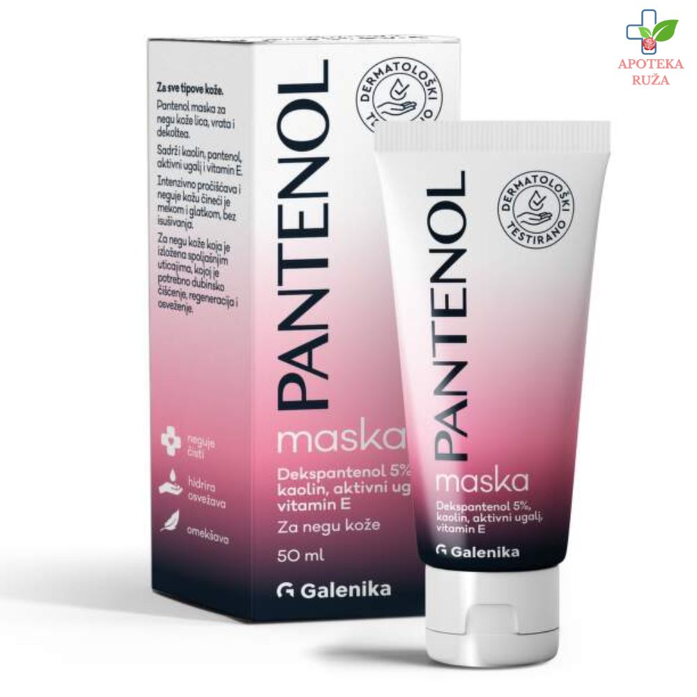 Pantenol maska za lice 50ml