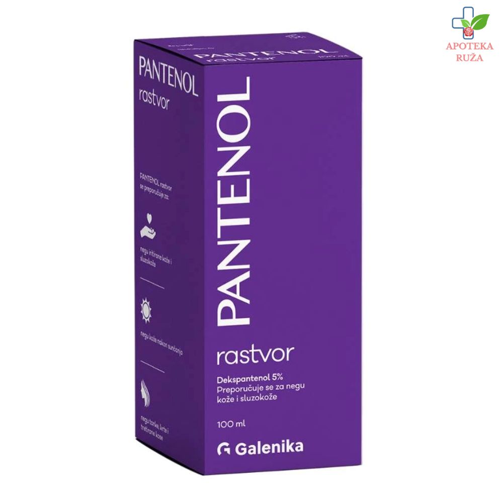Pantenol rastvor – Dekspantenol 5% 100ml