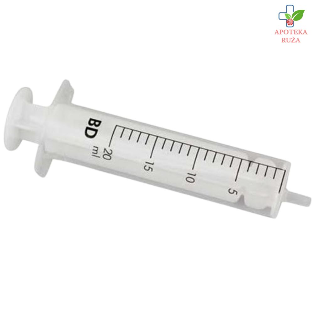 Špric 20ml sterilni dvodelni bez gume 1 komad