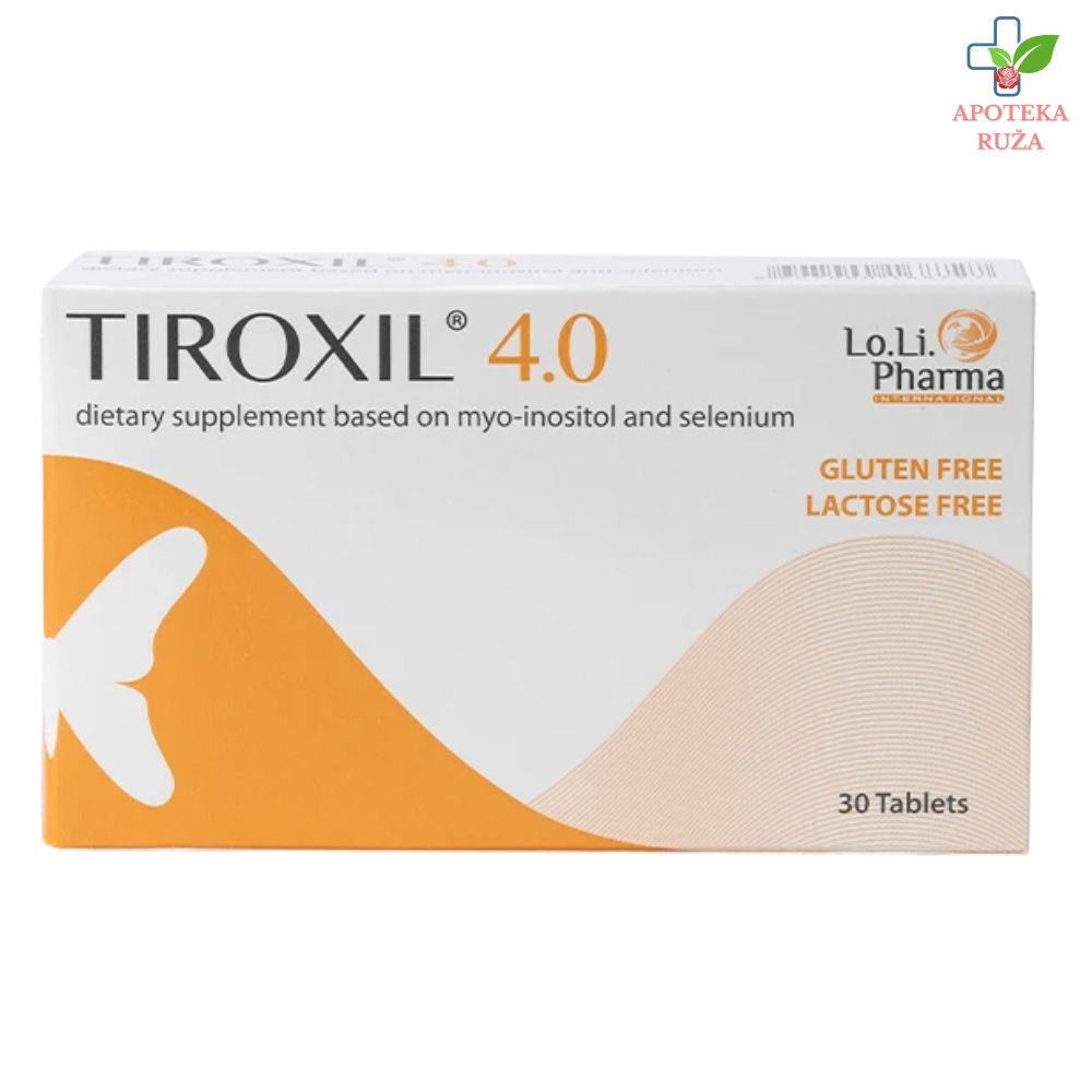 Tiroxil kod hipofunkcije štitne žlezde 30 taleta