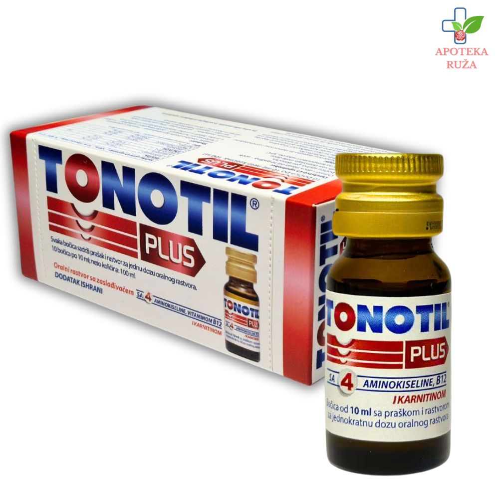Tonotil Plus za energiju 10x10ml