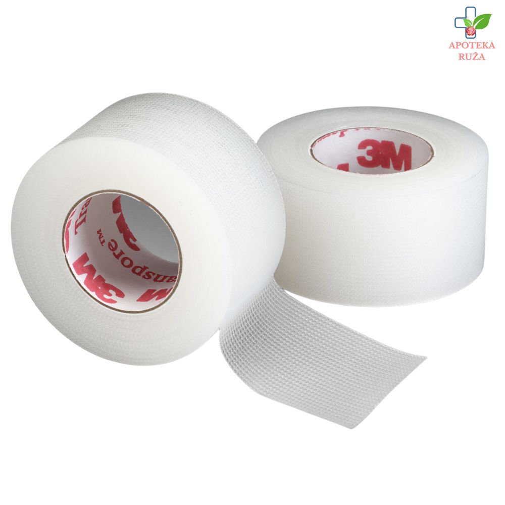 Transpore White flaster 2,5cm x 9.1cm (3M flaster) 1 komad