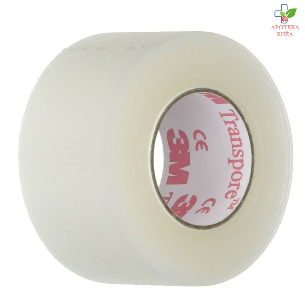 Transpore flaster 2,5cm x 9.1cm (3M flaster) 1 komad