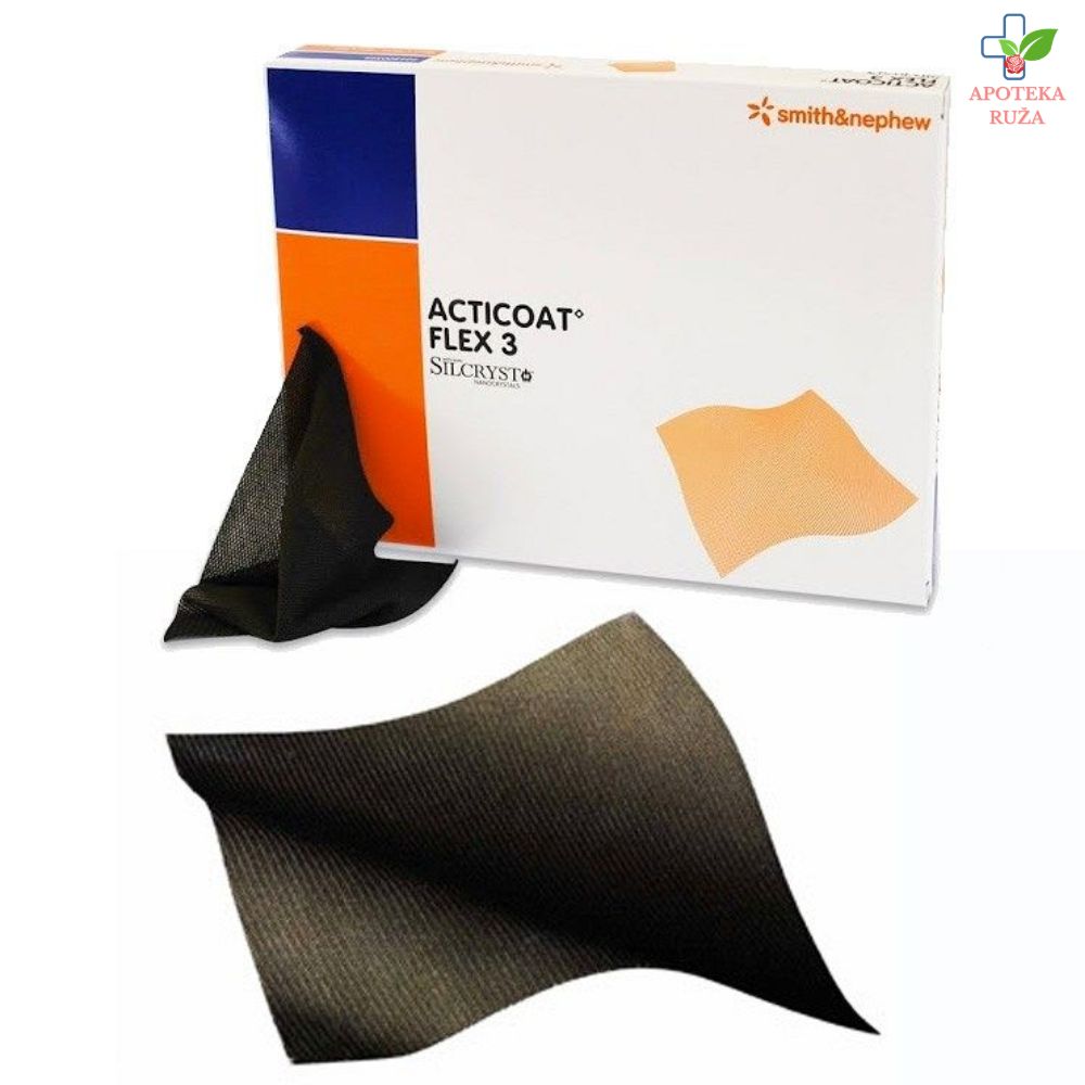 Acticoat Flex 3 antimikrobna obloga za rane 5cm x 5cm 1 komad