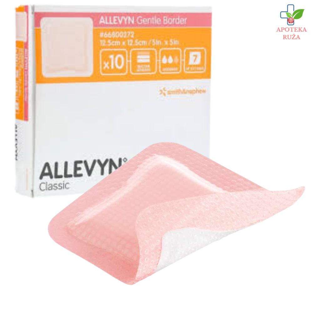 Allevyn Gentle Border obloga za rane 12,5cm x 12,5cm 1 komad