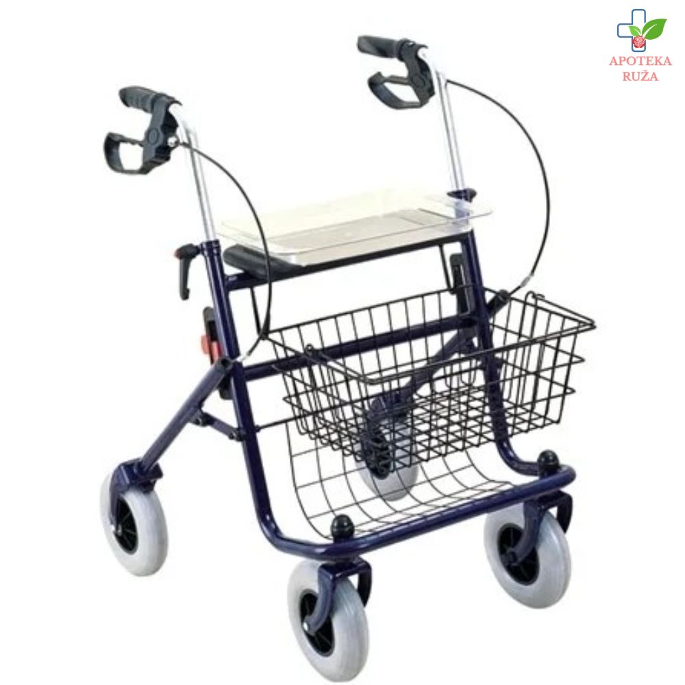 Čelična hodalica sa četiri točka i korpom AT51013